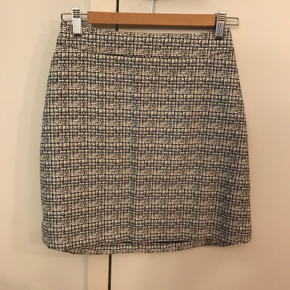 Tweed mini skirt from express